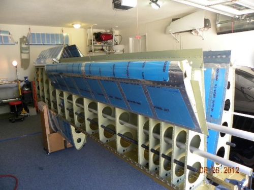 Left Flap hangin on hinges