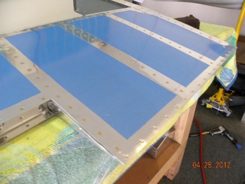 Left Elevator trailing edge