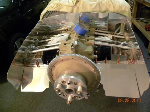 Initial Fit of engine Baffles