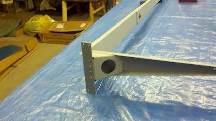 lower rib and assc parts riveted together 2