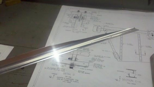 Taperred Stiffner still requiring edge smoothing