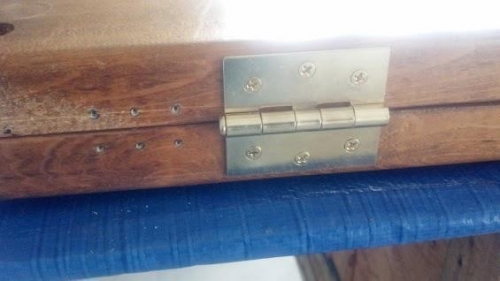 beefier hinges worked great