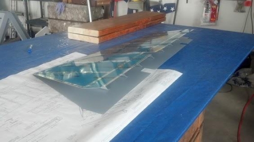 Right skin bent to the correct angle