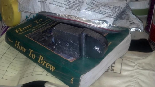 Counterbalance weight post milling