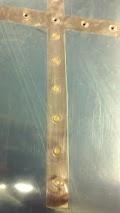 Sample of my flush riveting of the middle spar to the skin of the left HS