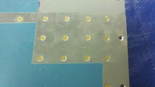 Example of the not to shabby flush rivet work.