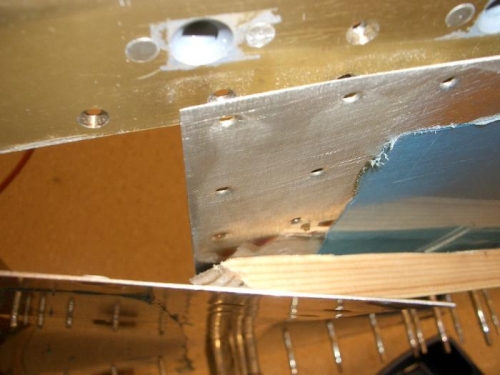 Tapered filing of the corners