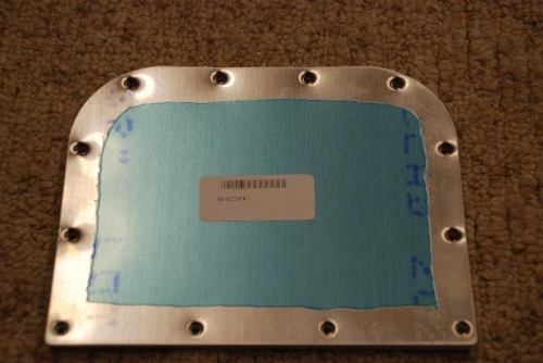 W-822 access plates dimpled