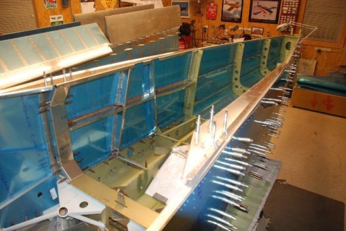 Cockpit rails in place