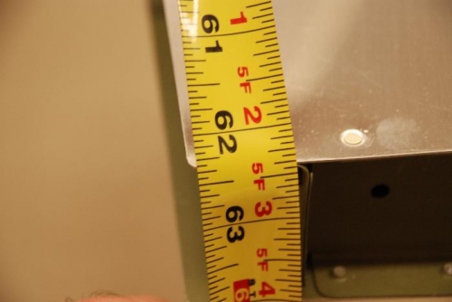 Right HS tip measurement