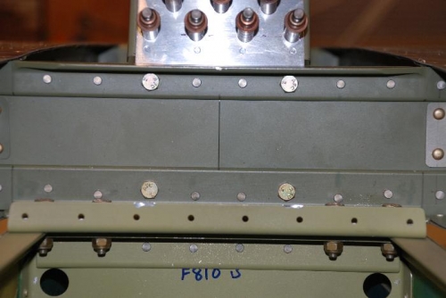 HS Front Spar bolts #12 drilled