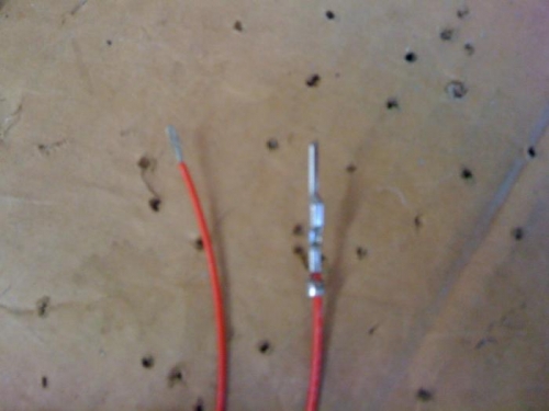 Test wire ends