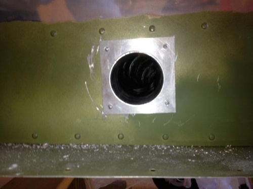 Riveted Flange to Fuselage