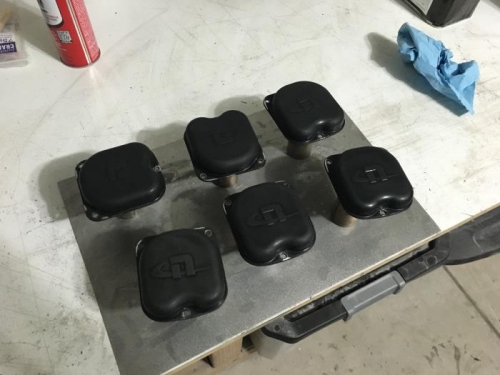 rocker covers prepped for paint