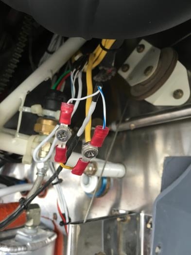 Oil temp sensor needs re-wiring