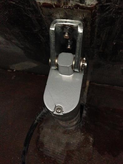 actuator installed