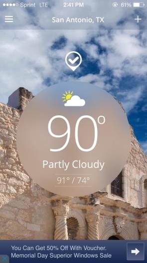 90 and hot
