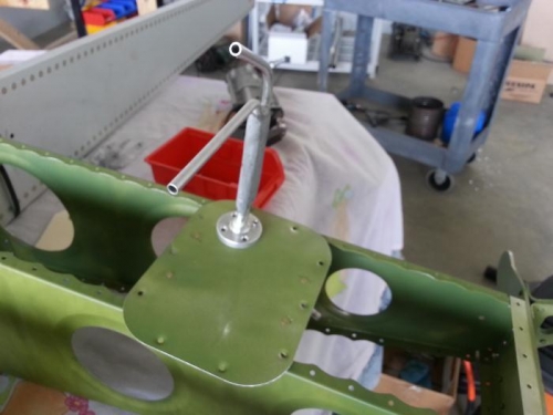 Assemble pitot to hatch cover