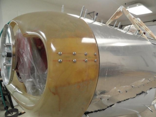 Screw over backer plate