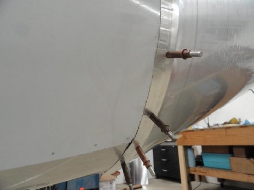 Post Shrink in place