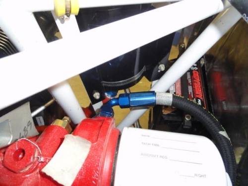 Oil Cooler pick up hose