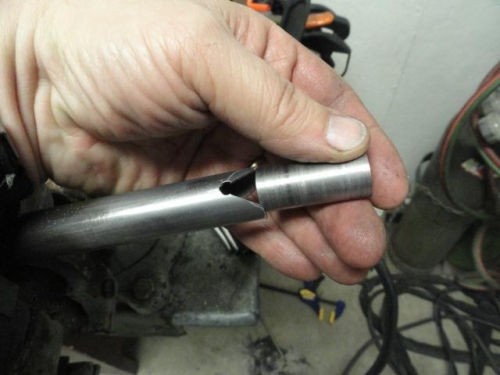 Aileron Contol tube plug