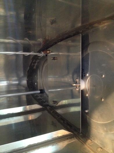 Routed fuel sender plates wire around Fuel Vent Line