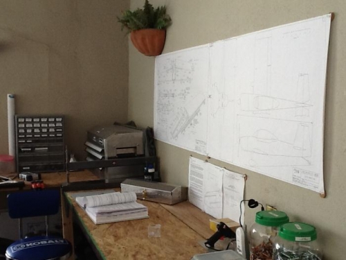 Workbench and Hardware (labeled in plastic containers at the back)