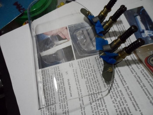 Fitting retainer strip for screw installation