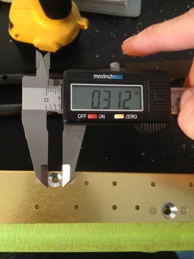 Countersink Diameter for #6 screw