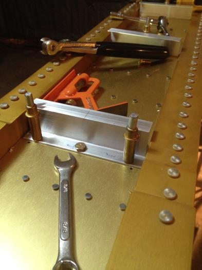 Installing Z-brackets on spar