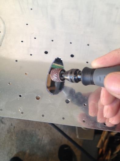 Fine sanding and shaping