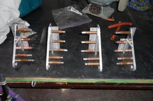 Aileron assemblies ready for riveting