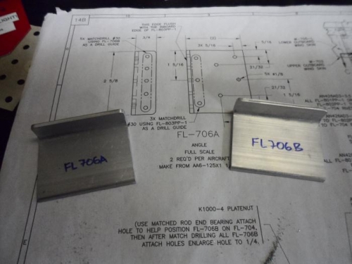 Both FL-706A support angles done (B is mislabeled)