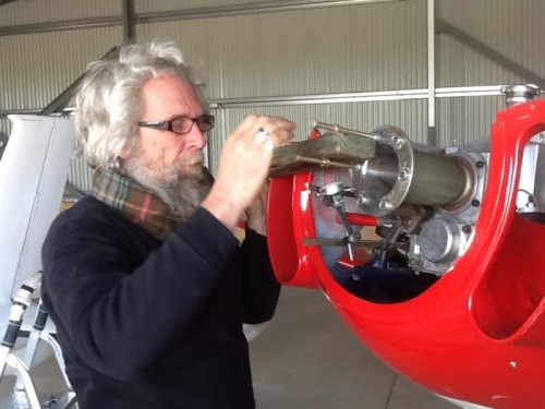 Checking flange run ut