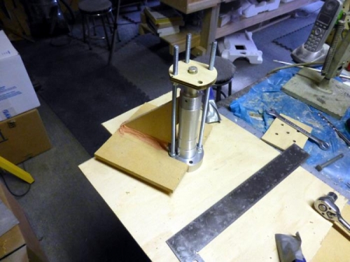 Drilling and axle jig