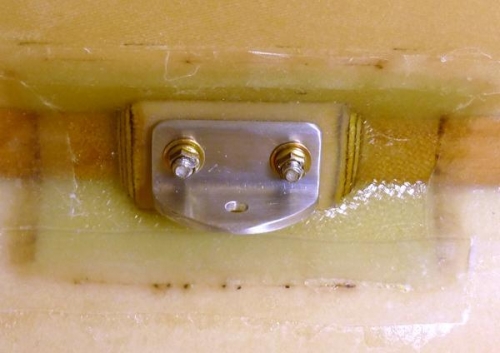 Floxed and bolted in place