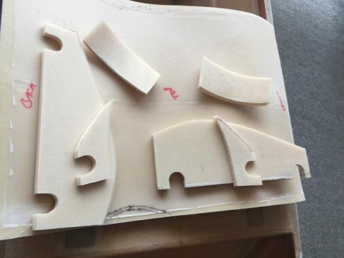Pieces prepared