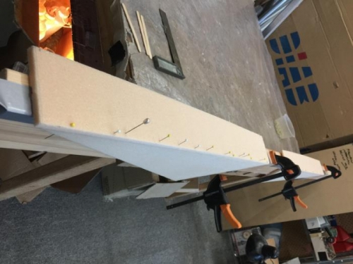 Pin for a right angle