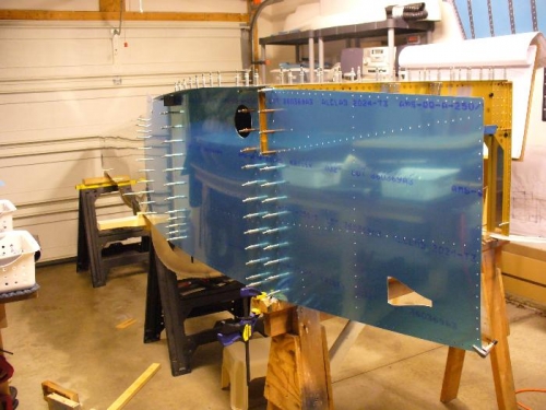 F-970 side skin attached