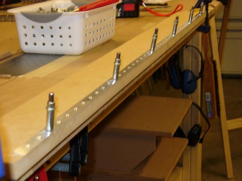 trailing edge countersinking