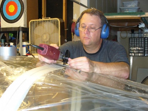 Harbor Freight vibrating saw working quite well for this job