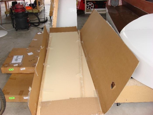 $55. foam and $100. box & shipping