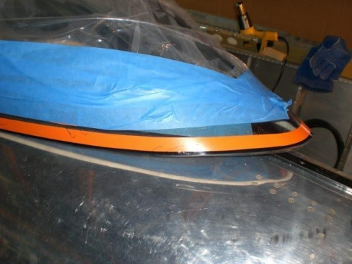 Laying a line for rear skirt cut