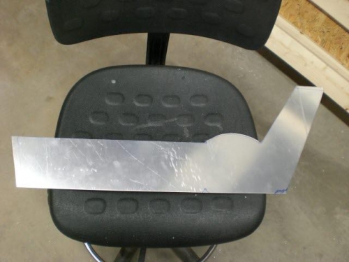 Console Side Panel Rough Cut