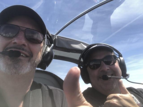 Two guys and a plane