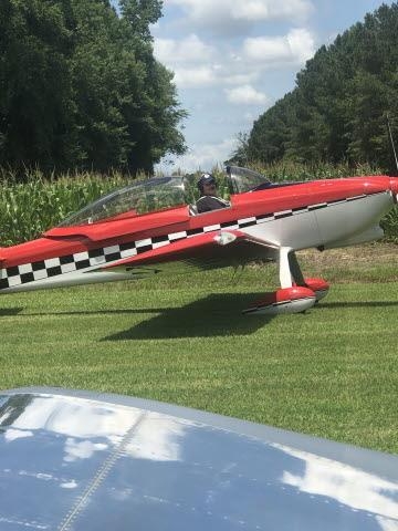 Rob in the RV8