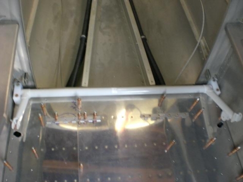 Baggage area conduits