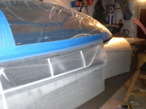 Wax paper prep for final fitting