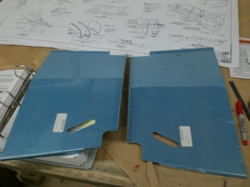 Rear Side Panels...ready to start